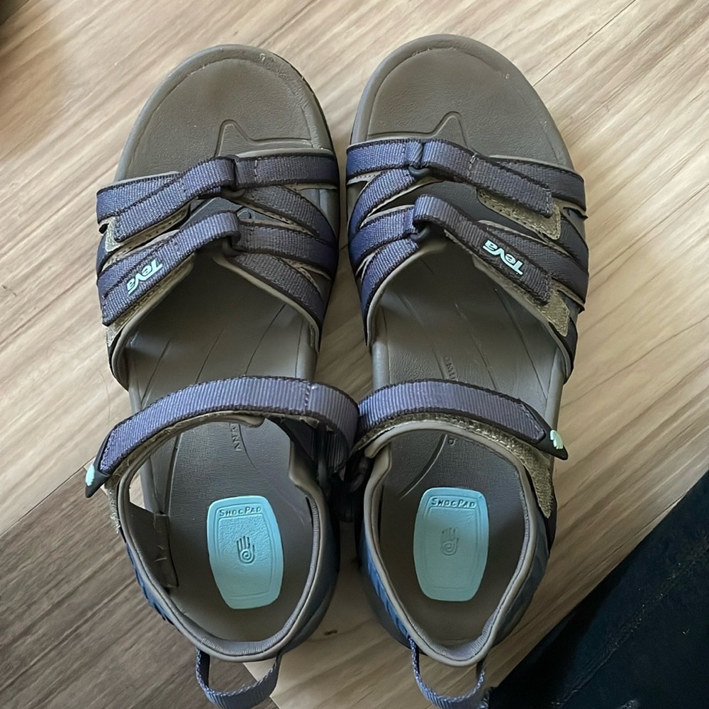 Teva blue sandals